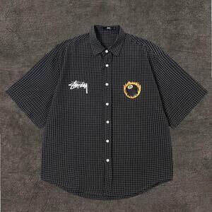 Stussy Men's Black Short-Sleeve T-Shirt